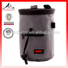 Bolso de tiza escalada con correa y bolsillo con cremallera - Para almacenamiento de tiza - Ideal para escalada, montañismo-HCC0002